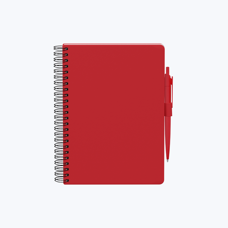 Branded Neoskin Hard Cover Spiral Combo