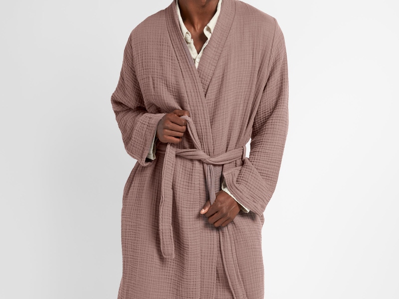 Cloud Cotton Robe, Clover