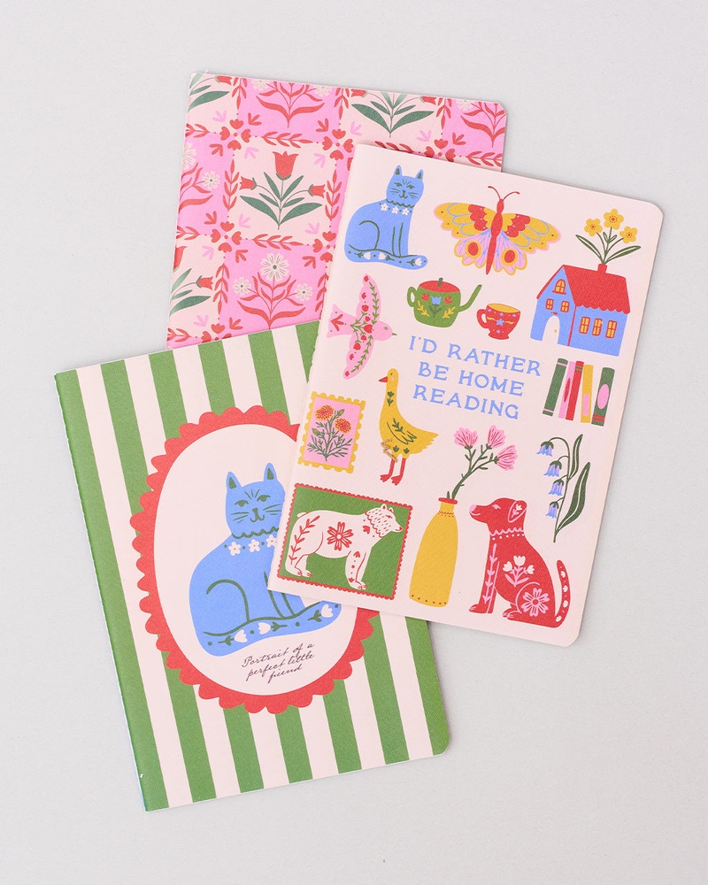 Rough Draft Notebook Set of 3