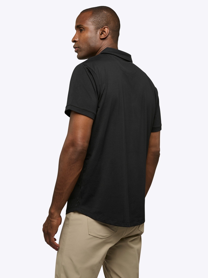 Men's AO Polo, Black