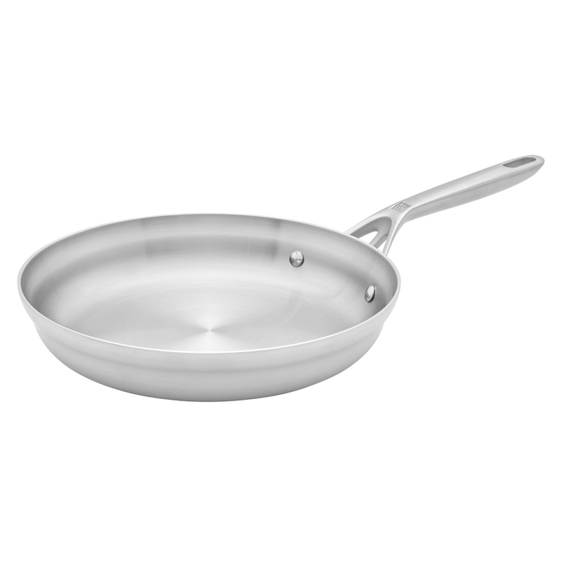 12" Motion Stainless Steel Stainless Steel Fry Pan