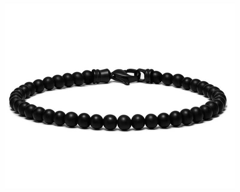 Black Onyx Spiritual Bead Bracelet