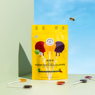 Kid's Throat Soothing Lollipops