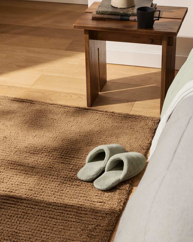 Classic Plush Slippers, Sage