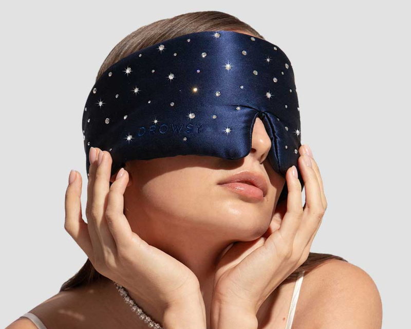 Crystals by Swarovski® Silk Sleep Eye Mask