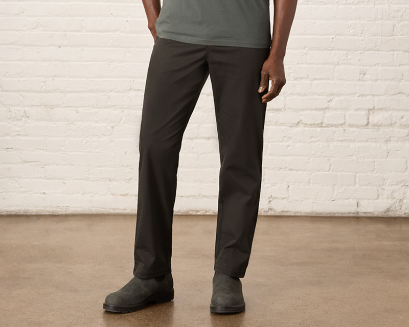 Men's Organic Daily Twill Midweight Pant, Oak