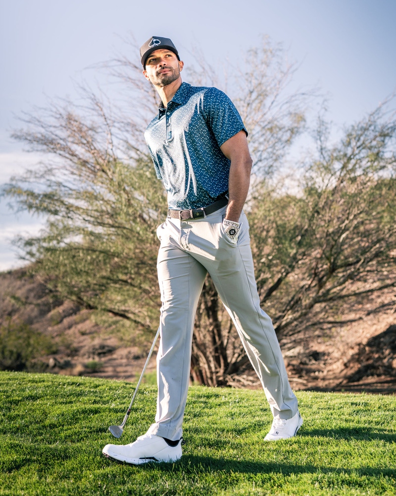 Manta Ray Men's Performance Golf Polo