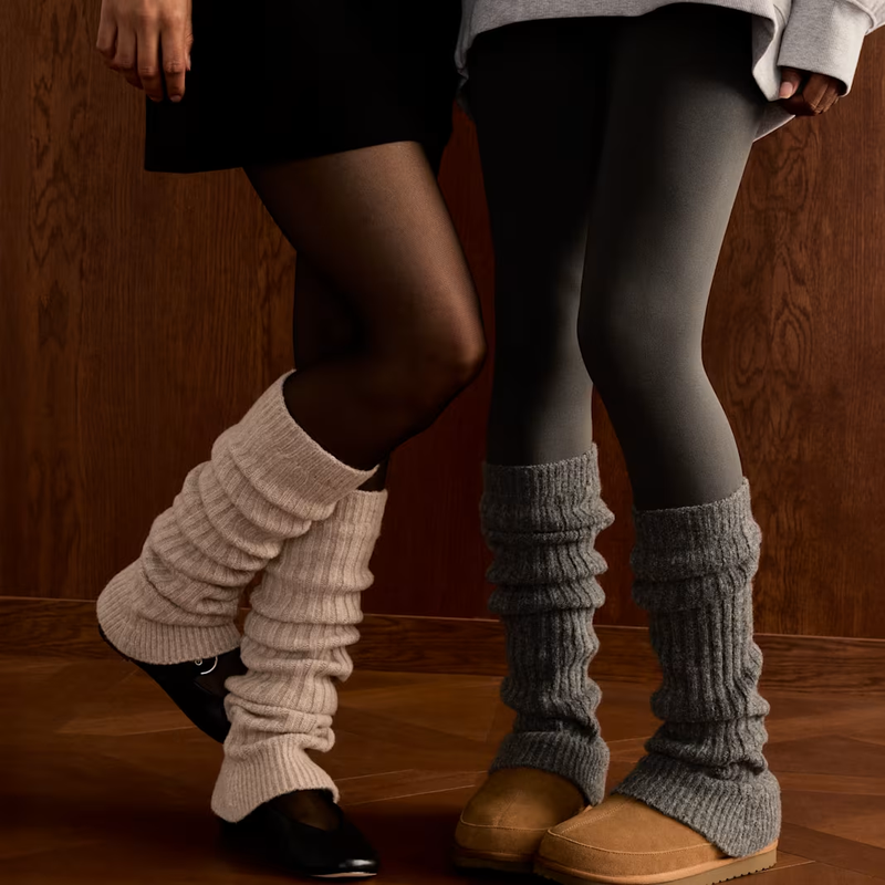 Women's Ribbed Leg Warmers