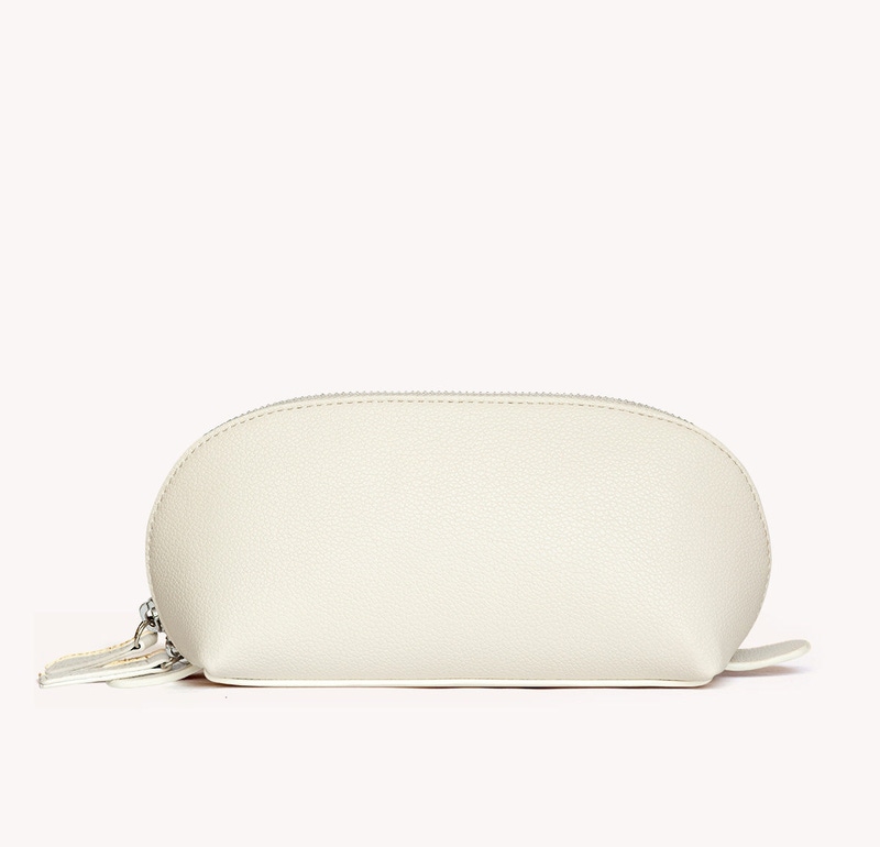 Vegan Leather Small Domed Pouch