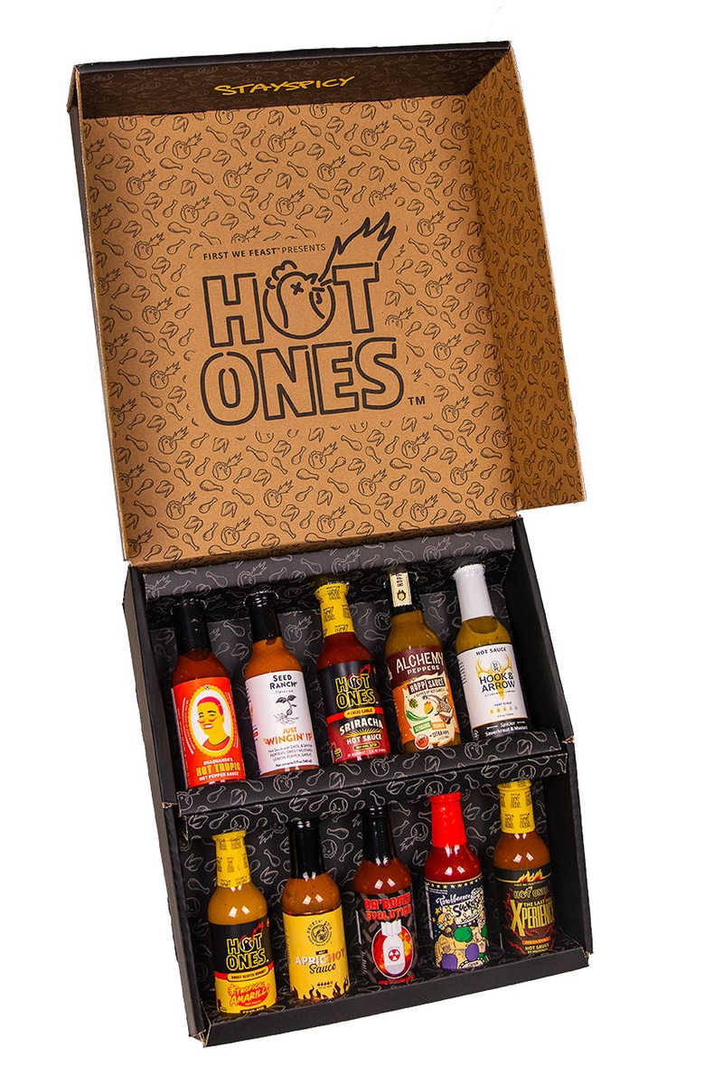 Hot Ones Hot Sauce 10 Pack