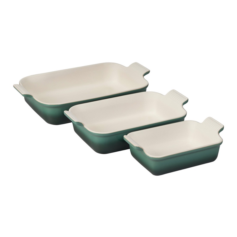 Heritage 3-Piece Rectangular Baking Dish Set | Aritchaut