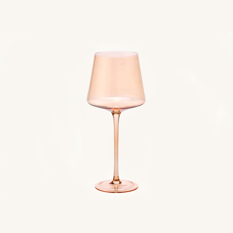Aura Colored Wine Glasses, Set of 2