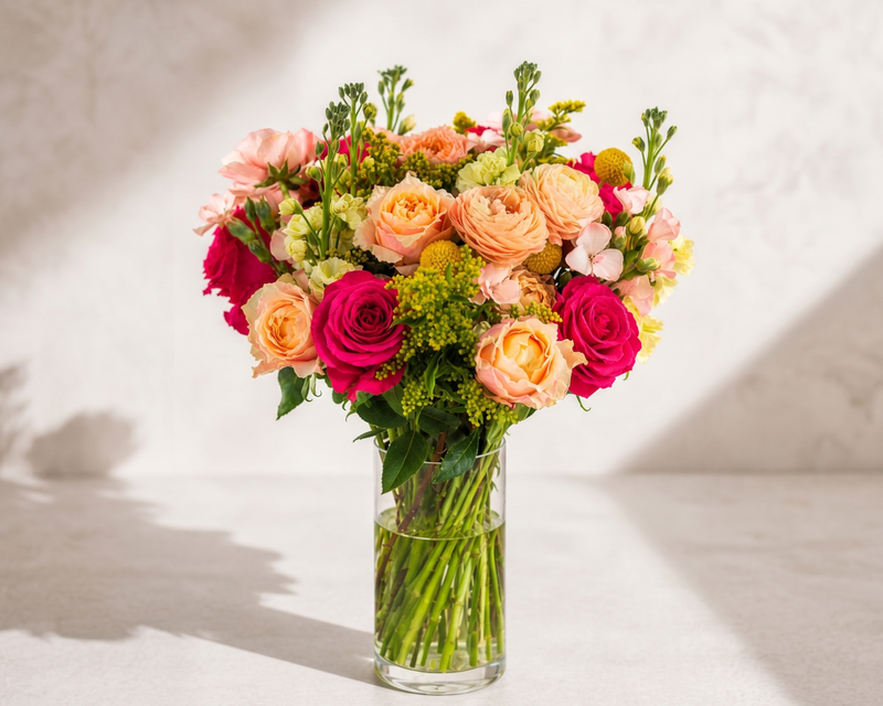 Sweetie Pie Bouquet with Vase