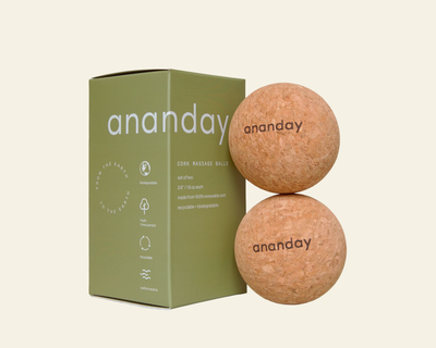 Cork Massage Ball Set