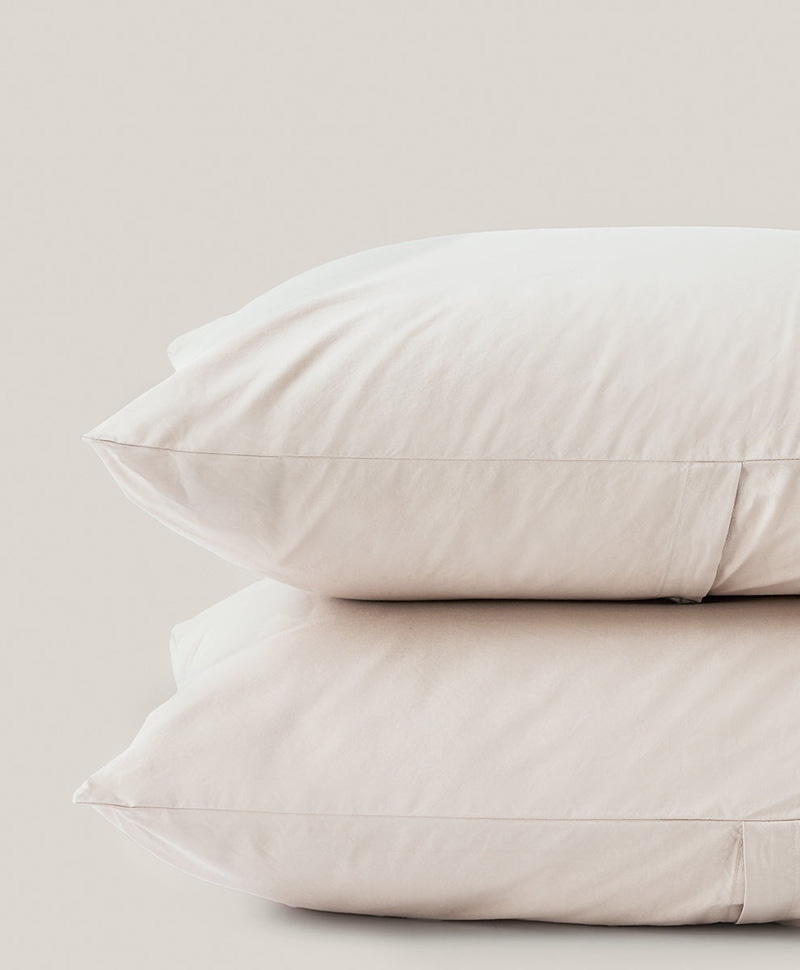 Organic Cool-Air Percale Sham 2-Pack, King
