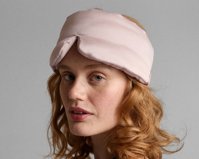 Washable Silk Sleep Mask, Delicate Pink