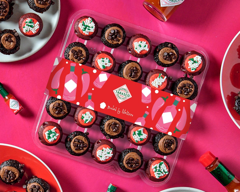 TABASCO® x Baked by Melissa Cupcakes 25-Pack