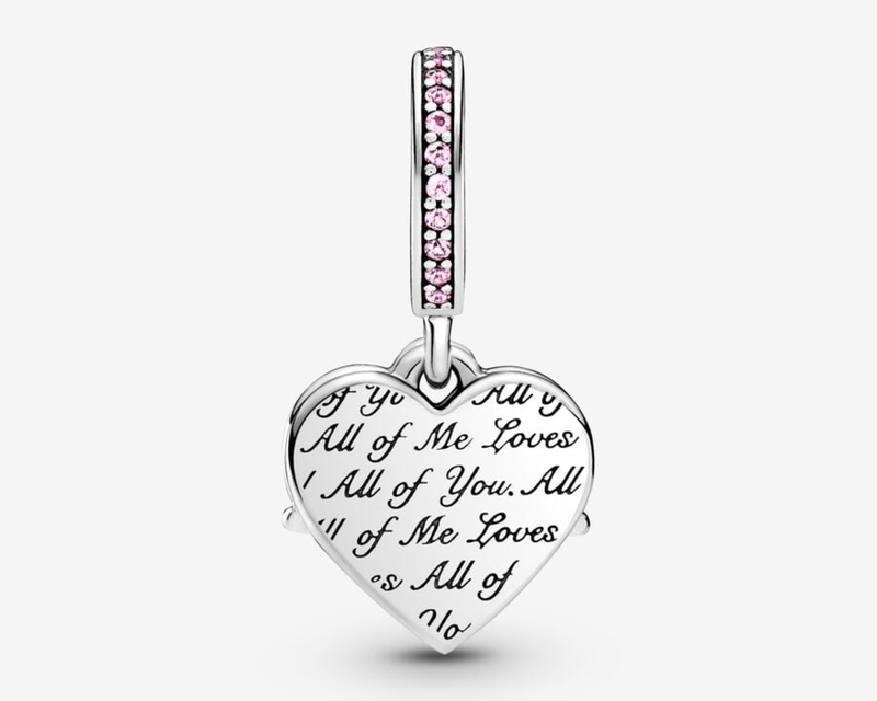 Heart & Mom Dangle Charm
