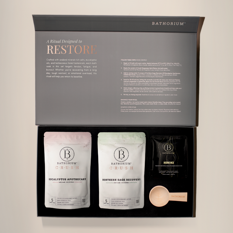 Drenched in Renewal Luxe Bath Soak Gift Set