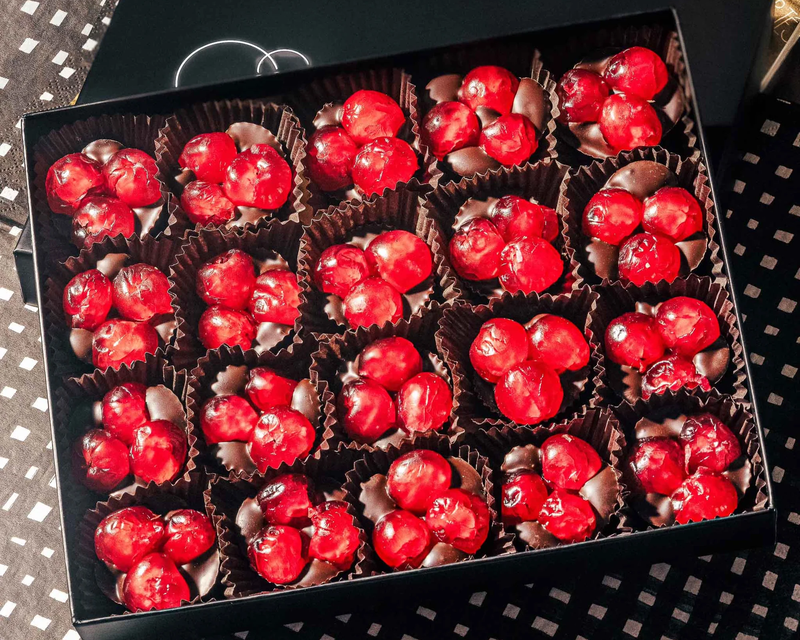 Chocolate Covered Cherries Gift Box
