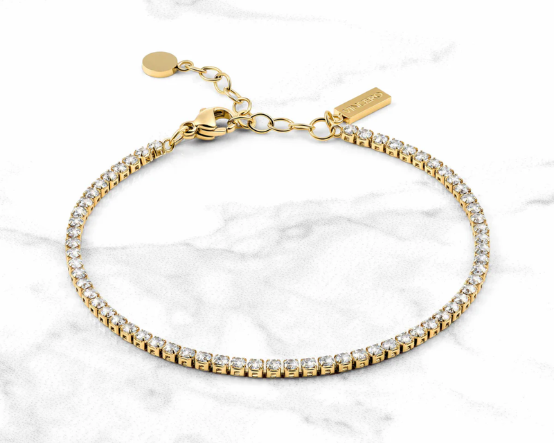 Gold Tennis Bracelet