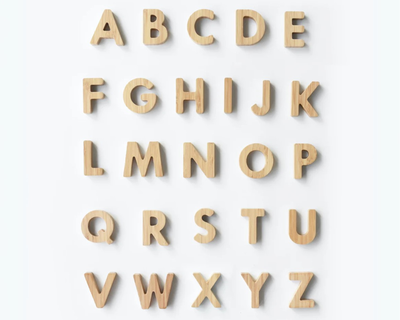Bamboo Alphabet