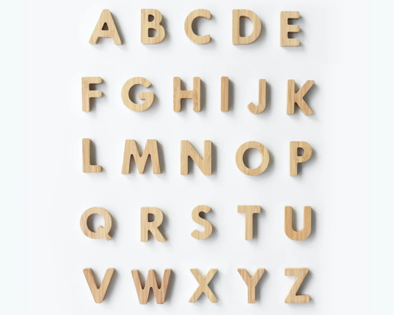 Bamboo Alphabet
