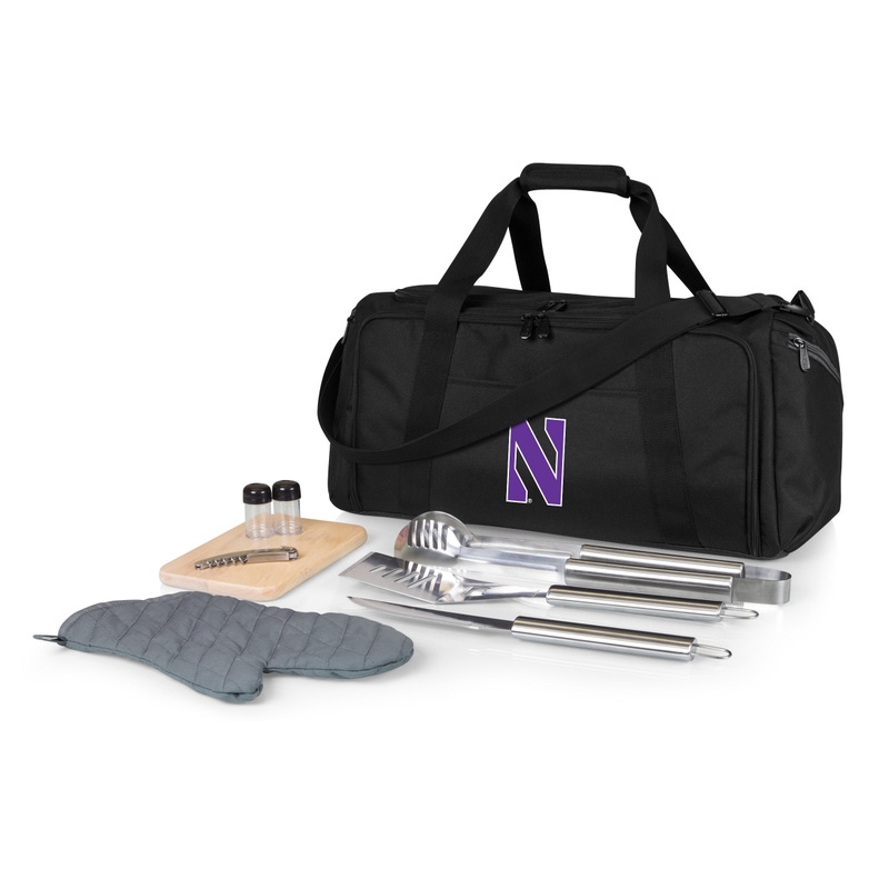NCAA BBQ Kit Grill Set & Cooler