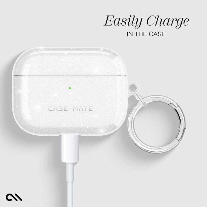 Sheer Twinkle Shimmer AirPods Pro 3 Case