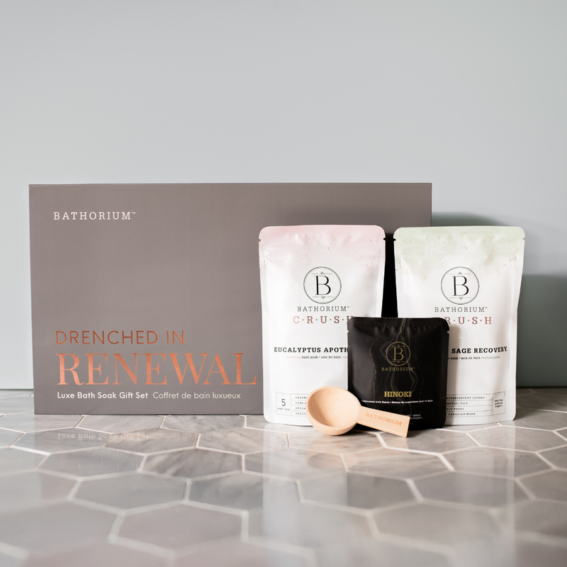 Drenched in Renewal Luxe Bath Soak Gift Set