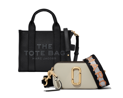The Small Leather Tote & The Snapshot Duet
