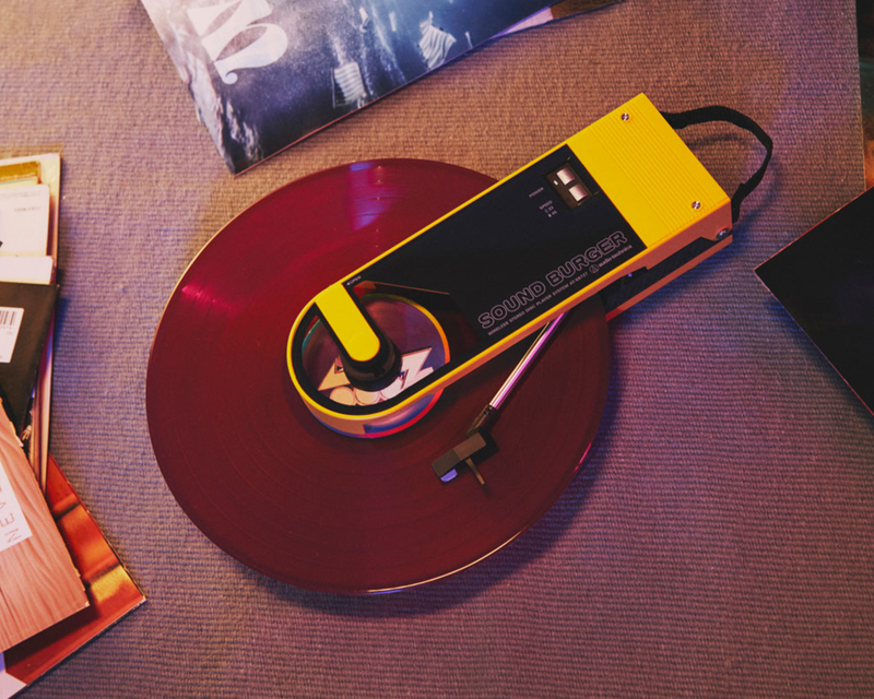 AT-SB727 Sound Burger Portable Bluetooth Turntable
