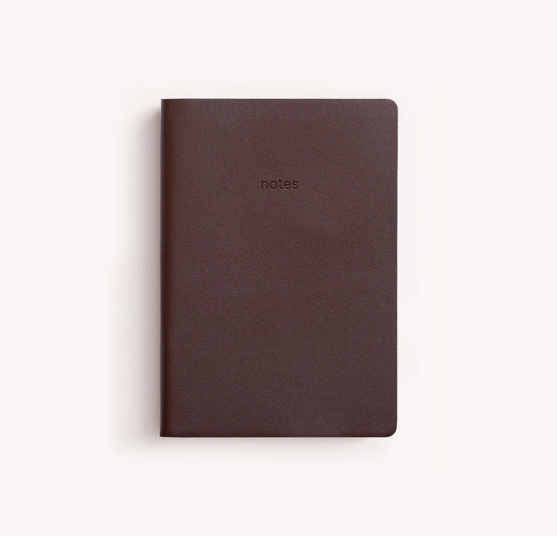A5 Vegan Leather Notebook