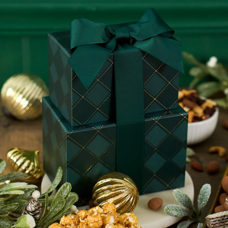 Happy Holidays Snack Gift Box