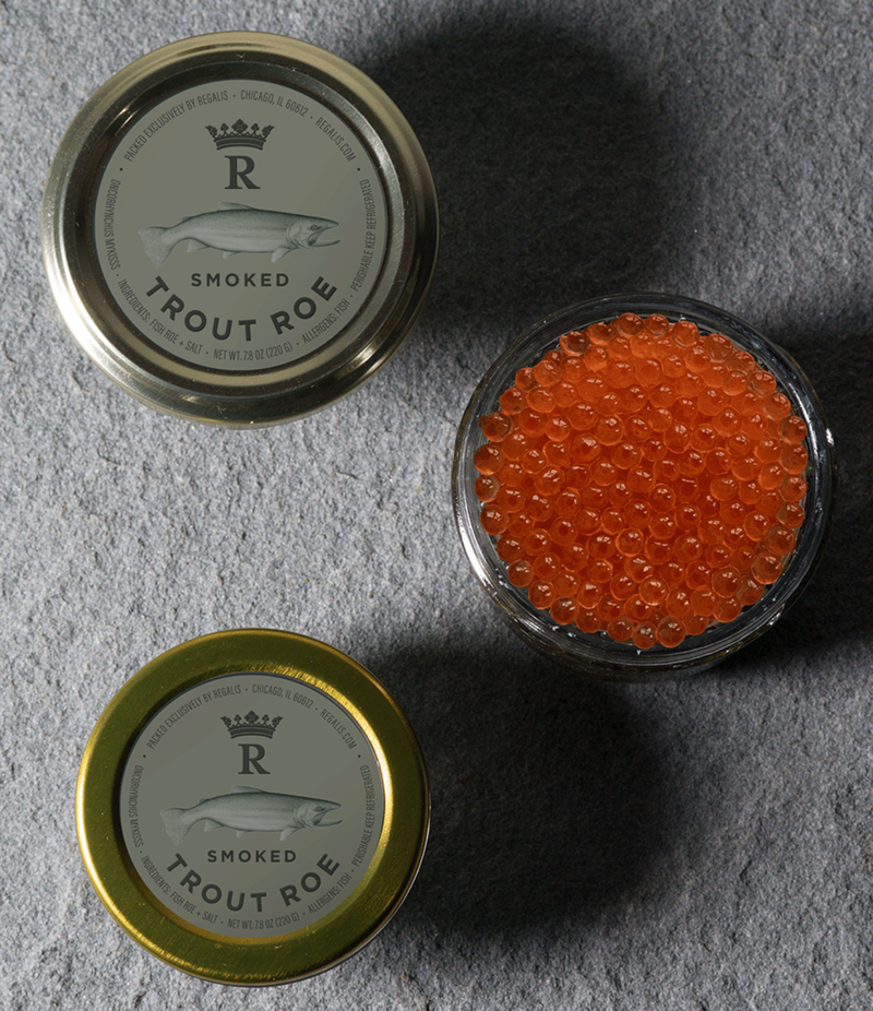 Regalis Smoked Trout Roe, 220g
