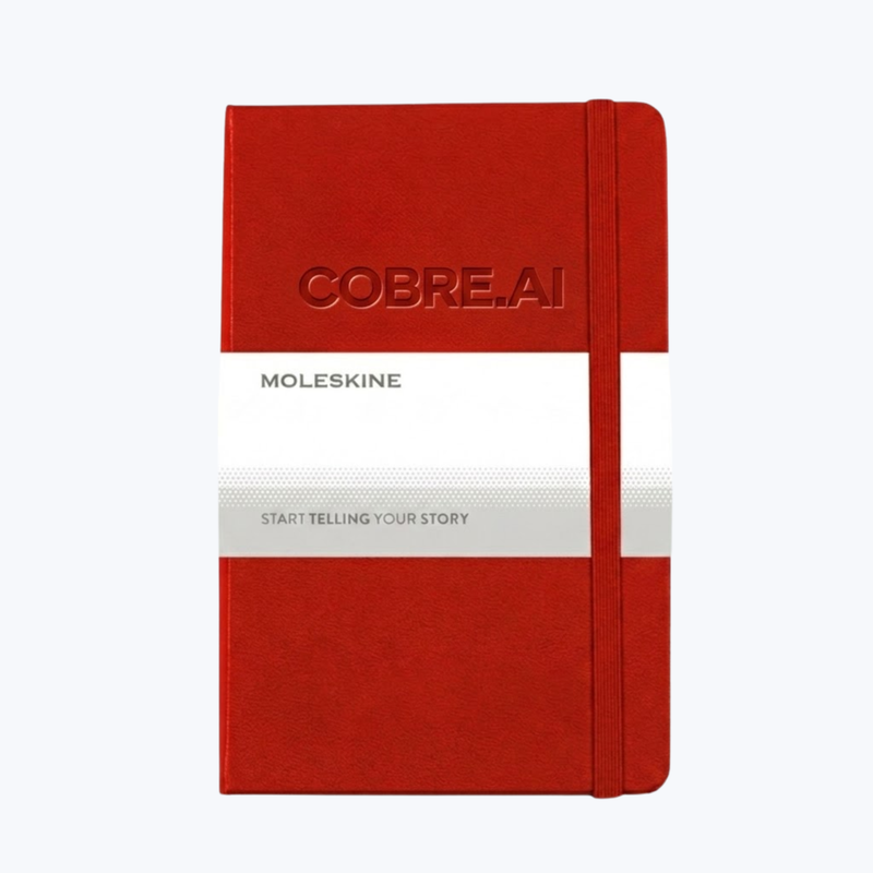 Branded Moleskine Medium Notebook Gift Set