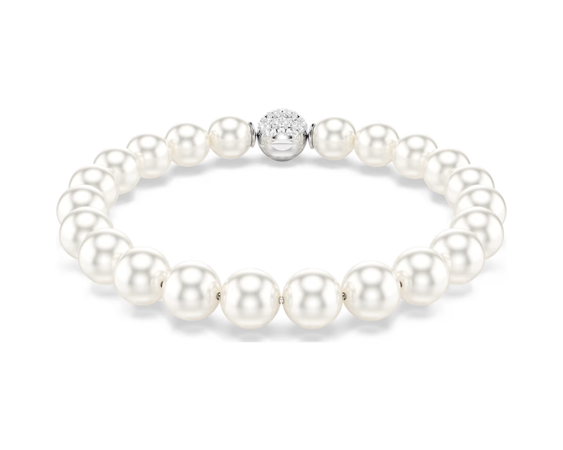 Crystal Pearl Matrix Bracelet