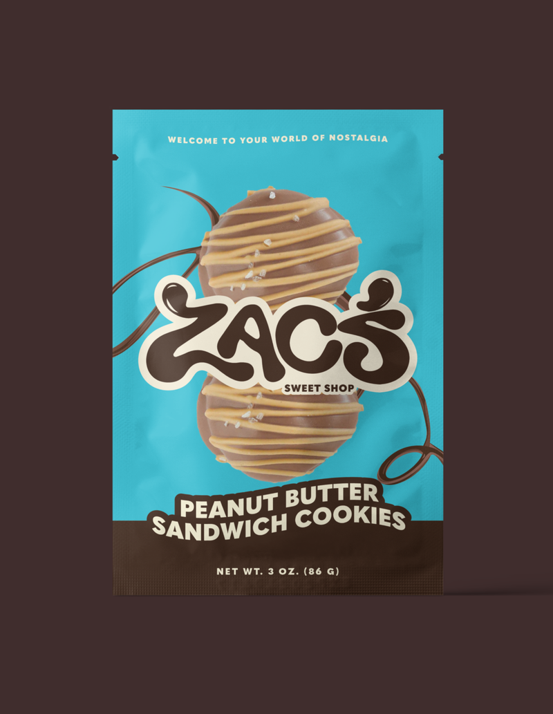 Chocolate Covered Sandwich Cookies | Peanut Butter Sandwich Cookies