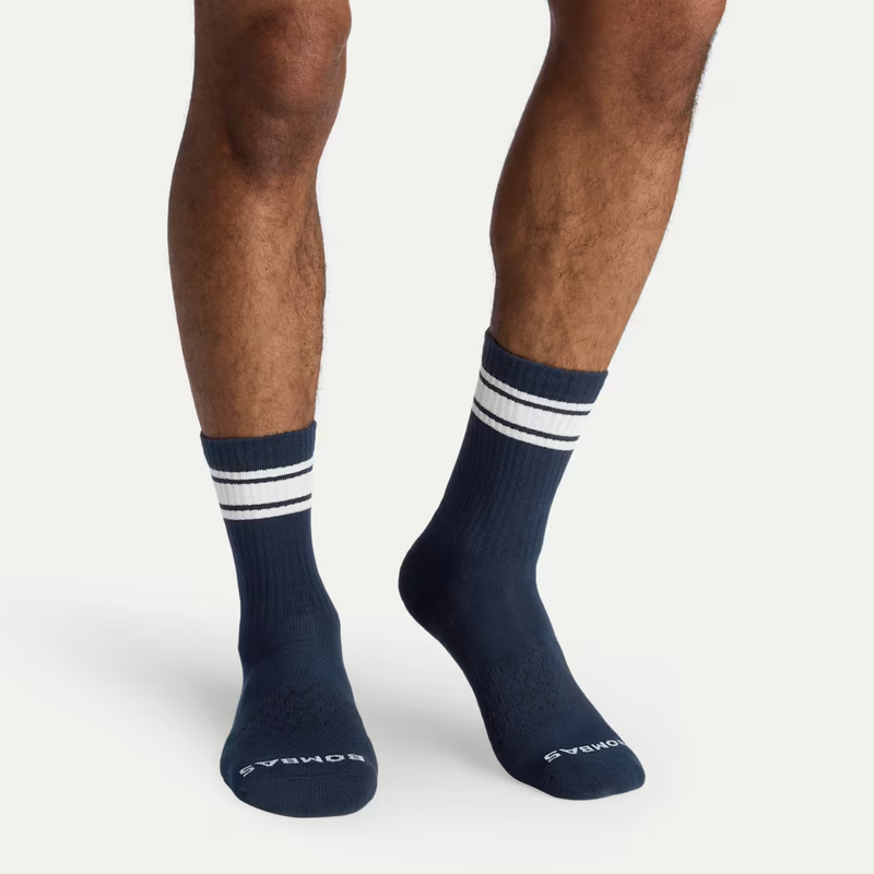 Men's Vintage Stripes Half Calf Sock 12-Pack