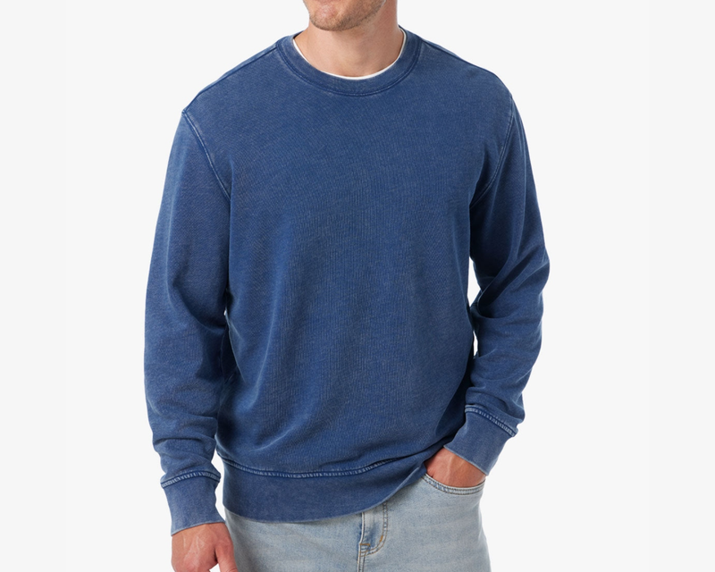 Saltaire Crewneck, Navy