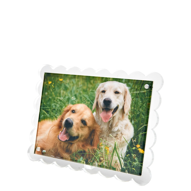 Scallop Acrylic Frame
