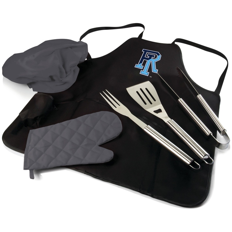 NCAA BBQ Apron Tote Pro Grill Set