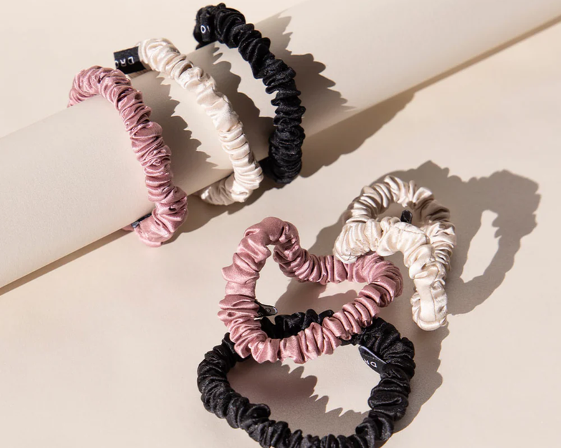 Skinny Silk Scrunchie Set