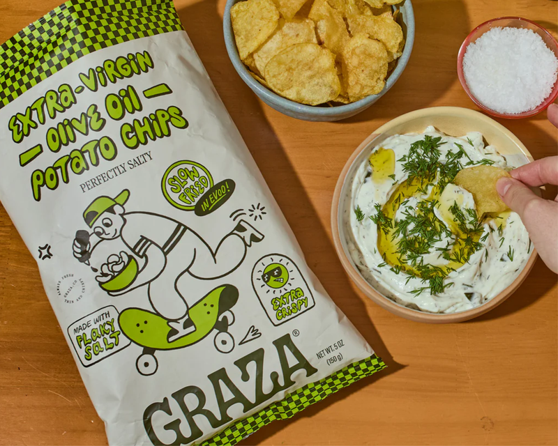 Graza – Olive Oil Potato Chips, 6 Bags | Goody