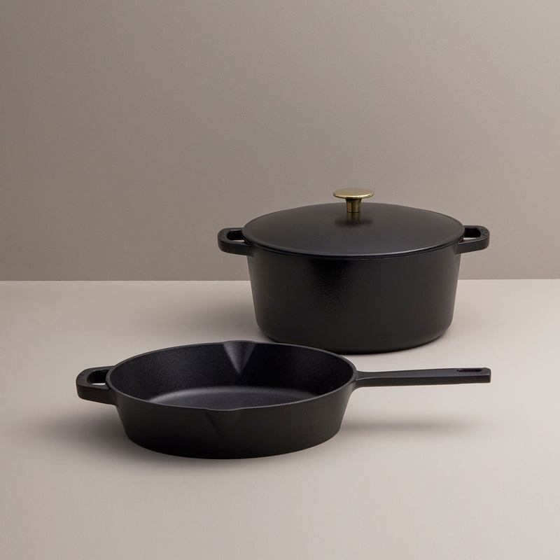 3-Piece Cast Iron Cookware Set