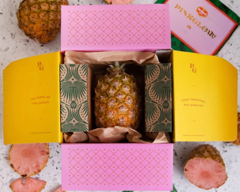 The Pinkglow® Pink Pineapple Gift Box