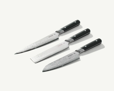 Japanese Damascus Steel Knife Set