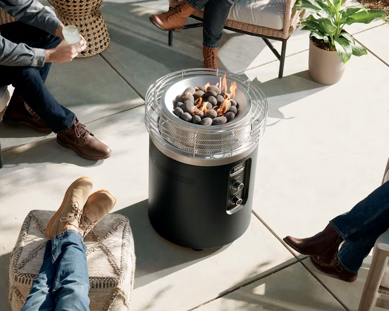 Fireside360 Outdoor Heater & Fire Pit Black