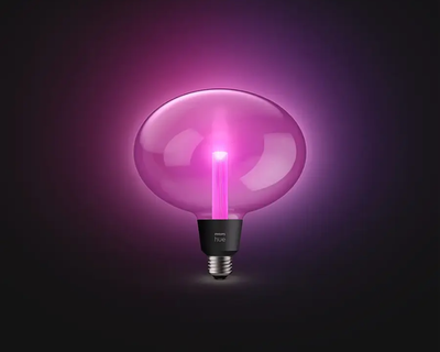 Hue Lightguide Ellipse A19 Color 60W Smart LED Bulb