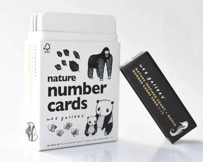Nature Number Cards